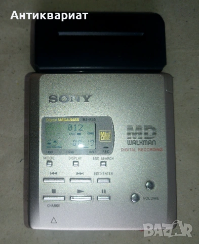 Мини диск Sony MiniDisc Recorder MZ-R55 / Japan, снимка 5 - Други - 53719668