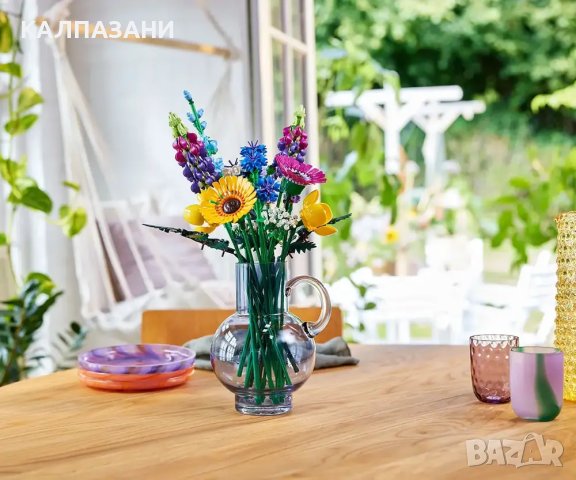 LEGO® Icons 10313 - Букет диви цветя - Wildflower Bouquet, снимка 15 - Конструктори - 44191887