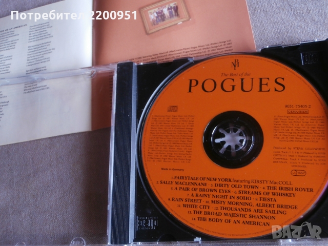 POGUES, снимка 5 - CD дискове - 36045587