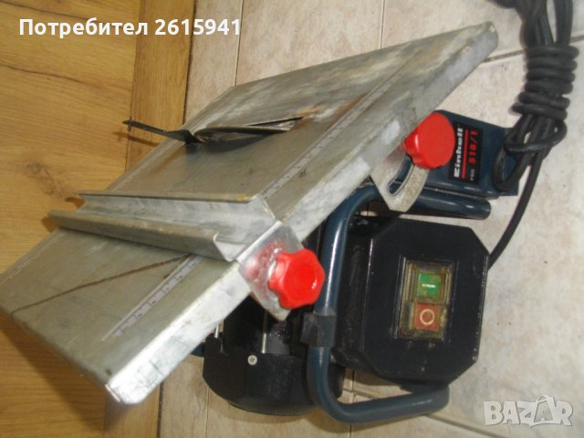 Einhell FSB 518-1-Немска Ел.Машина Рязане Плочи/Плочки-600 W/ф180мм-С Паралел Ширина Рязане-Отлична, снимка 3 - Други инструменти - 40174731