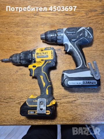 vintoverti dewalt I Panasonic 
