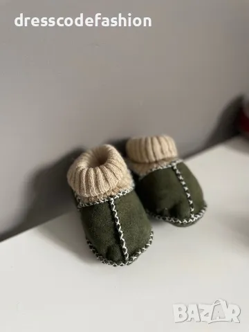 Сладурски бебешки буйки от естествена кожа, снимка 16 - Детски пантофи - 48039709