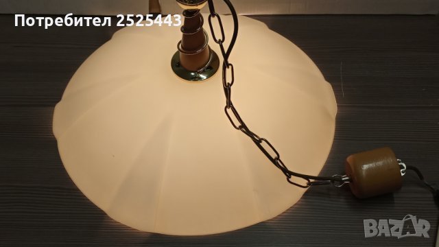 Абажур (Полилей) с Нова LED крушка Е27, снимка 4 - Полилеи - 39494610