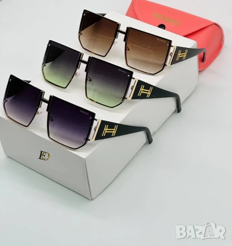 очила с калъф, кутия и ув защита gucci fendi louis vuitton hermes, снимка 13 - Слънчеви и диоптрични очила - 51303526