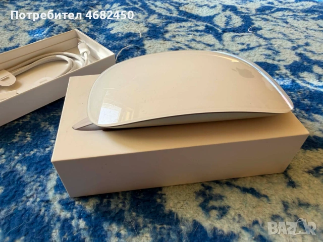 Мишкa Apple Magic Mouse, снимка 2 - Клавиатури и мишки - 53781961