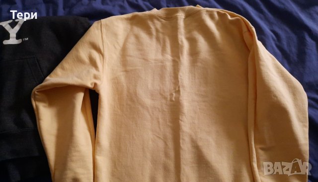 Жълта спортна блуза, снимка 4 - Блузи с дълъг ръкав и пуловери - 42497798