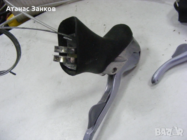 Ретро шосейни команди дуали Shimano RSX, снимка 8 - Части за велосипеди - 50872541