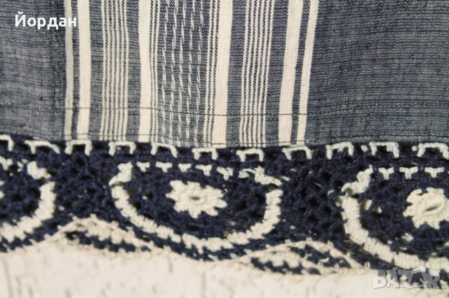 Ленена ръчнотъкана покривка , снимка 7 - Покривки за маси - 53596683