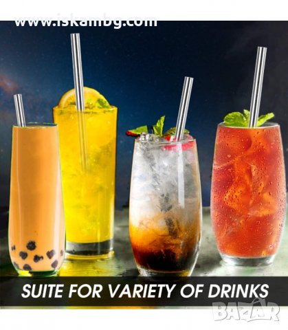 СТОМАНЕНИ ЕКО СЛАМКИ В КОМПЛЕКТ ОТ 2 ИЛИ 4 БРОЯ - код 3000, снимка 14 - Прибори за хранене, готвене и сервиране - 33903754