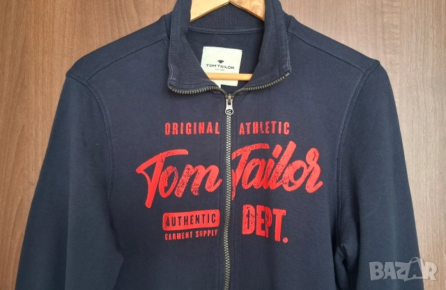 TOM TAYLOR Мъжки суичер-размер М, снимка 9 - Суичъри - 49050477