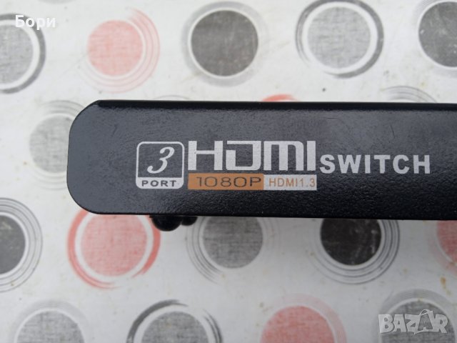 HDMI Switch 3 x 1, снимка 4 - Приемници и антени - 39320478