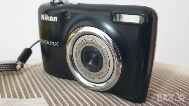 фотоапарат Nikon CoolPix L23   10.1 Мрх, снимка 2 - Фотоапарати - 53659025