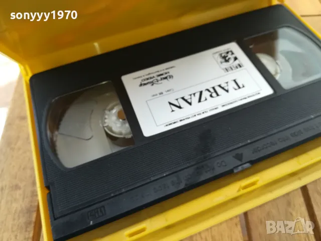 TARZAN-VHS VIDEO TAPE 0705241446, снимка 6 - Други жанрове - 50190667