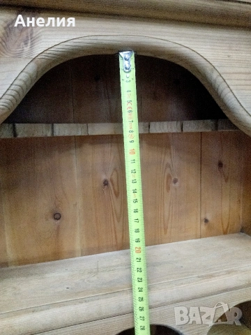 Винтидж стенна етажерка от скандинавски бор , снимка 13 - Декорация за дома - 53052564