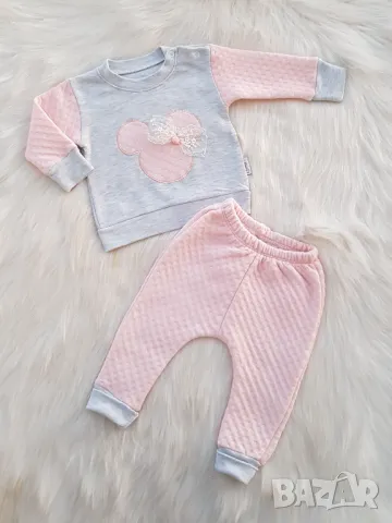 Бебешки комплект Мини Маус 3-6 месеца, снимка 3 - Комплекти за бебе - 47855935