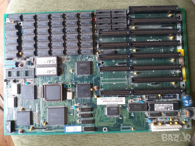 Дънна платка i286 с процесор и 1Мв памет, снимка 3 - Дънни платки - 51055974