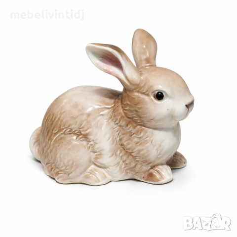 Порцеланова фигурка на великденски заек