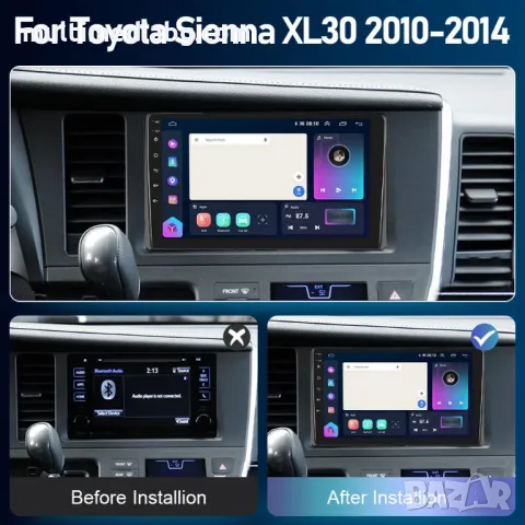 Toyota Sienna XL30 (2010-2014) Мултимедия Навигация Android, снимка 2 - Аксесоари и консумативи - 50034910