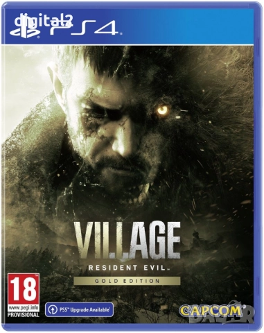  Resident Evil Village Gold Edition  /PS4 / Игра / Нова Запечатана 