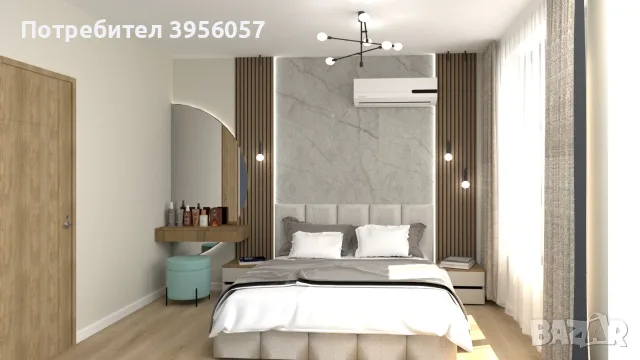 Интериорен дизайн, 2D и 3D проектиране, проектиране на мебели, снимка 3 - Ремонти на апартаменти - 56097085