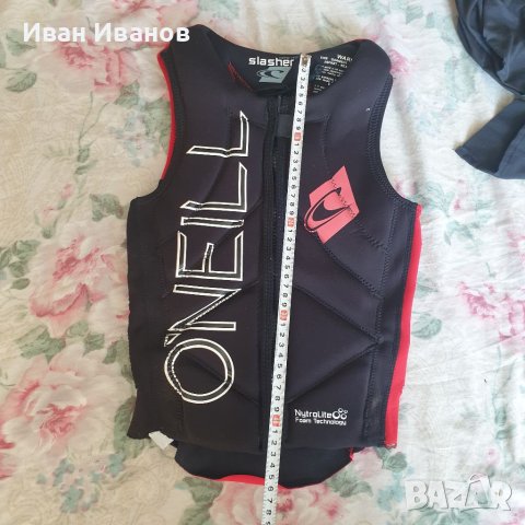 ONEILL Slasher Comp Vest   Уейкборд жилетка - размер 10 , снимка 7 - Водни спортове - 39060762