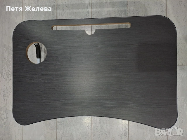 Сгъваема дървена МДФ масичка за легло, снимка 4 - Маси - 53650009