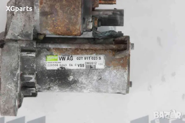 Стартер за Volkswagen Polo IV facelift 1.2i 60 к.с. (2005-2009) 02T911023S, снимка 2 - Части - 47858974