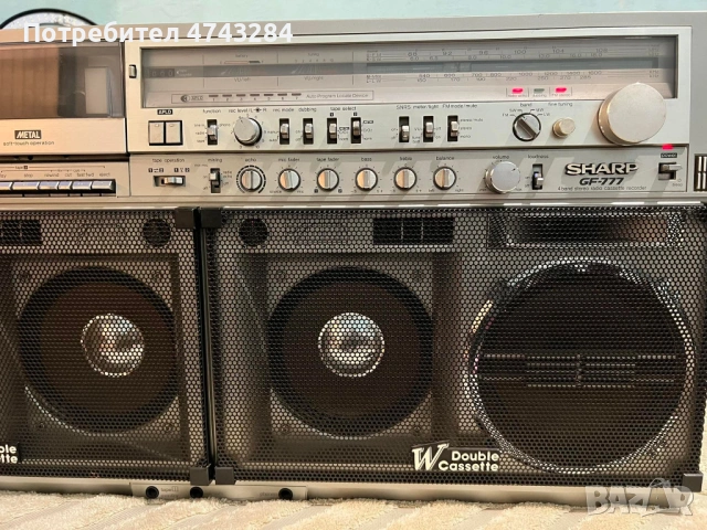 SHARP GF-777, снимка 3 - Декове - 53557391