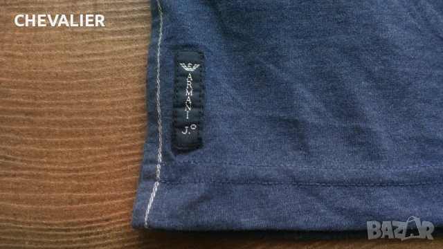 ARMANI JEANS Slim T-Shirt Original Размер M мъжка оригинална тениска 24-67, снимка 9 - Тениски - 50647969
