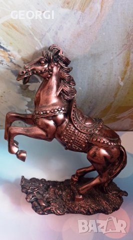 статуетка кон, снимка 10 - Статуетки - 44321576