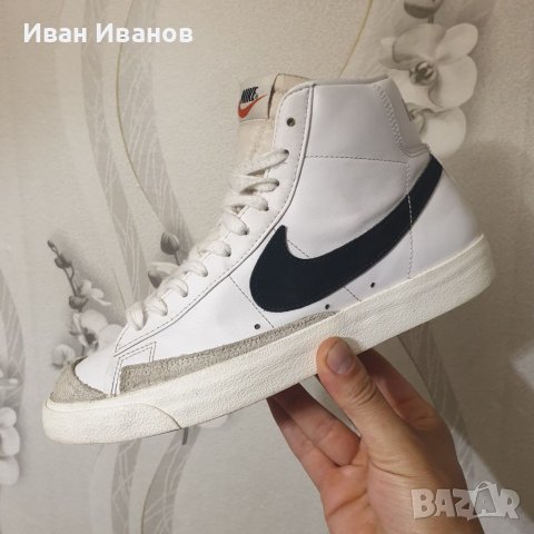 кецове/ маратонки  NIKE BLAZER MID '77 OG QS  номер 42-42,5, снимка 18 - Маратонки - 40727353