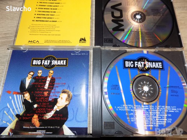 Дискове на -Steve Earle –Copperhead Road/Big Fat Snake-Beautiful Thing/ Roger McGuinn-Back from Rio, снимка 5 - CD дискове - 39950432