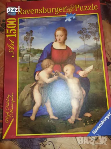 [неналичен] Пъзел "Madonna del Cardellino" Art 2011г. Ravensburger 1500 части, снимка 1