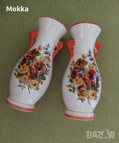 Комплект от 2 броя винтидж вази, снимка 2 - Декорация за дома - 31324974