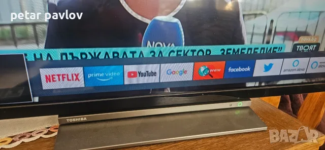TV TOSHIBA 32LV3E63DG LED SMART TV, снимка 3 - Телевизори - 55796477