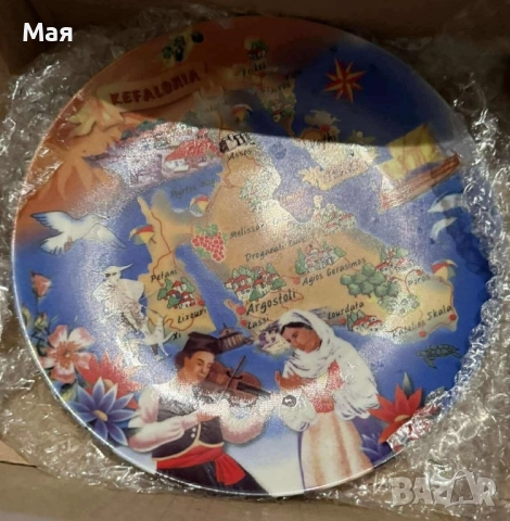 20 лева нови чинии от различни места по света. Цена 20-30 лева. , снимка 6 - Декорация за дома - 52432886