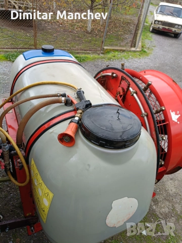 Навесна Вентилаторна Пръскачка Agron 350, снимка 4 - Селскостопанска техника - 52495051