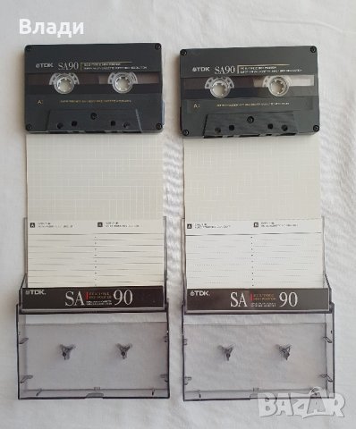 Аудио касети TDK SA90, TDK SA100, снимка 2 - Аудио касети - 41831831
