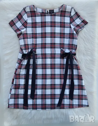 Дамска карирана рокля размер Л-ХЛ , снимка 1