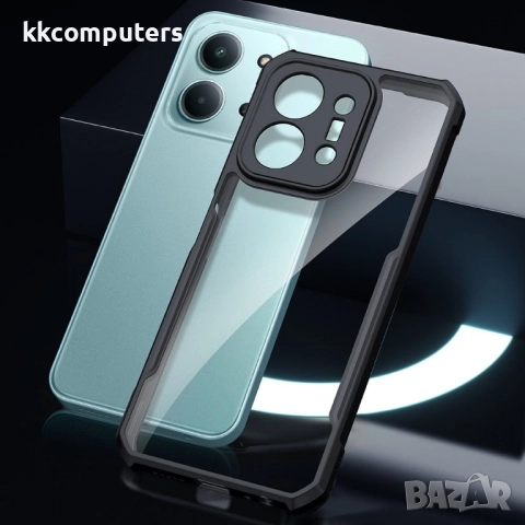 XUNDD Калъф за Xiaomi Redmi 15C 5G / 4G / Poco C85 4G и Протектор - Прозрачен силиконов калъф (TPU+A, снимка 7 - Калъфи, кейсове - 52061326