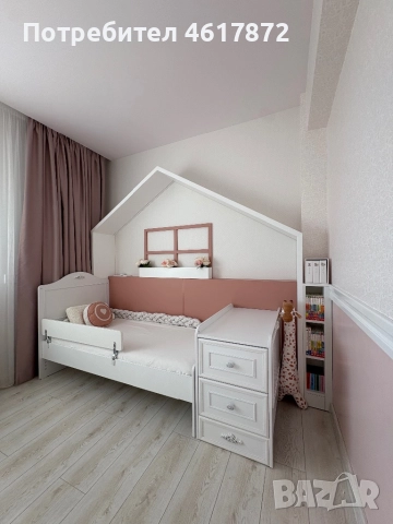 Трансформиращо Бебешко/Детско Легло тип къщичка Cilek, снимка 2 - Спални и легла - 52180424