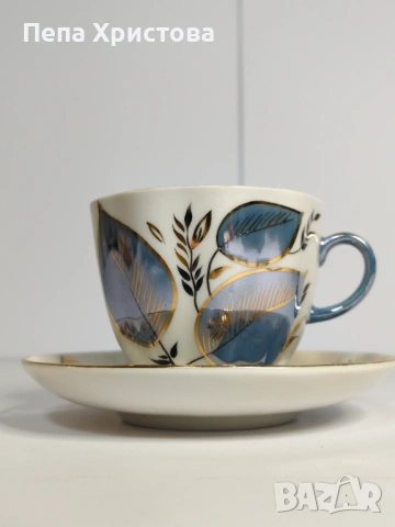 Чаша за дълго кафе от руски порцелан ЛФЗ, снимка 7 - Чаши - 53753062