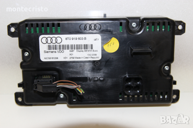 Дисплей Audi A4 B8 (2007-2011г.) Multi Media Display / Мултимедия / 8T0919603B / 8T0 919 603 B, снимка 2 - Части - 44824102