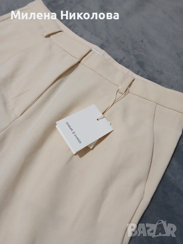 Нов стилен марков панталон Л, снимка 2 - Панталони - 53224157