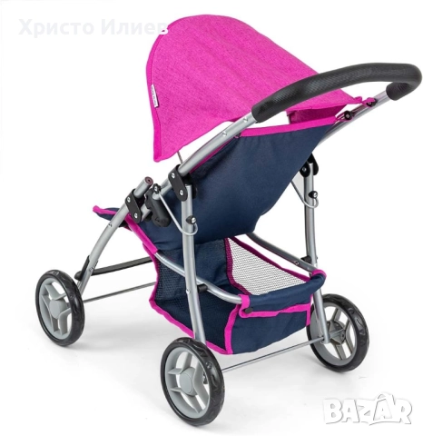 Количка за кукли сгъваема Детска количка за бебета, снимка 4 - Кукли - 52761529