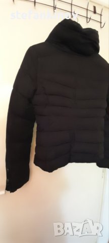 Детско зимно яке 12г. черно с качулка, снимка 3 - Детски якета и елеци - 42596851