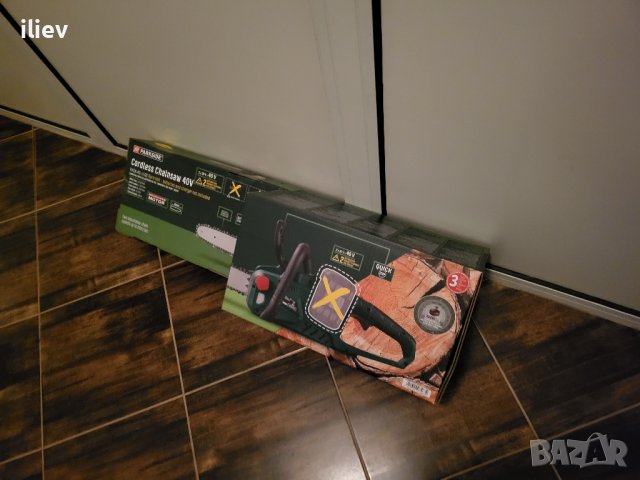 Акумулаторна резачка за дърва парксайд parkside PKSA 40-Li B2, снимка 5 - Други инструменти - 39944199