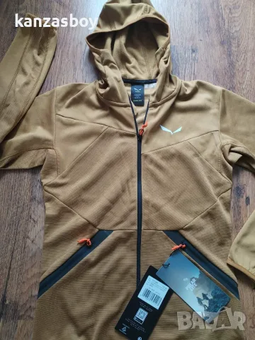 Salewa Puez Melange Polarlite Men's Hooded Jacket - страхотно мъжко яке НОВО С , снимка 3 - Спортни дрехи, екипи - 56201316
