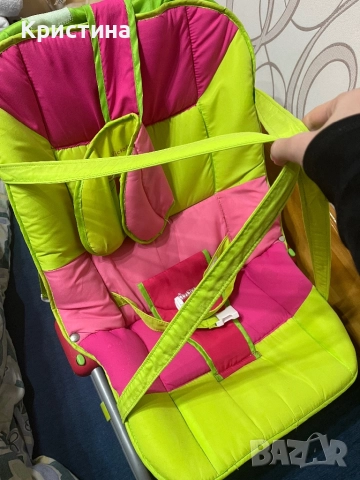 Детска/бебешка люлка/шезлонг, снимка 5 - Детски люлки - 52655576