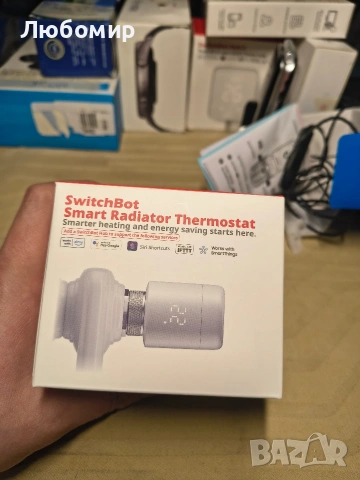 SwitchBot Smart Radiator Thermostat, Bluetooth термостат с управление чрез приложение и таймер , снимка 2 - Радиатори - 53727168
